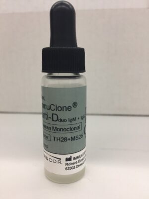 Тест сыворотка для определения антигена D ИммуКлон Анти D двойной IgM + IgG (Галилео)