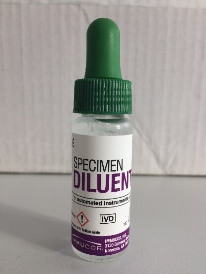 Раствор для приготовления суспензии эритроцитов Дилюент [Specimen Diluent]
